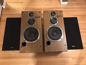 Technics SB-A10 3 way tower speakers 10 inch woofers Canada
