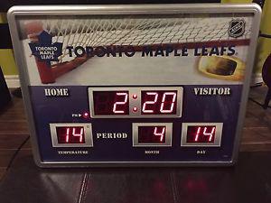 Toronto Maple Leafs Clock