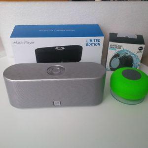Two B.new bluetooth speakers, sealed in package, Excellent