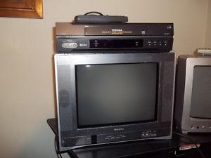 VCR and 13"TV