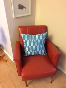 Vintage Orange Armchair looking for a new home
