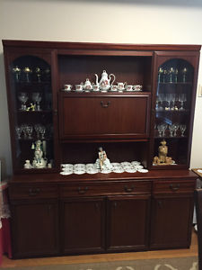 Vintage hutch and buffet