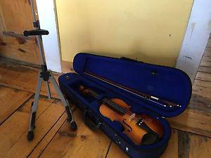 Violin 3/4 Size with stand