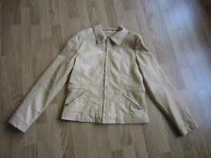 WOMEN'S YELLOW "MARIE CLAIRE" COLLECTION JACKET - SIZE SMALL