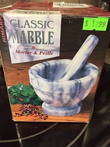 Wanted: Marble mortar and pestle