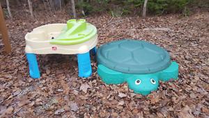 Water table and sand box for sale