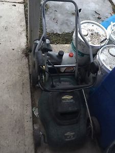 Yardwork electronic lawnmower