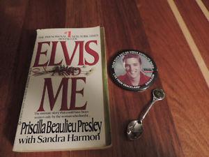 various Elvis collectibles