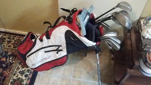 2 SETS OF GOLF CLUBS