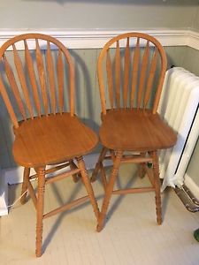 2 bar chairs for sale