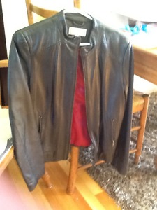 2 leather spring jackets
