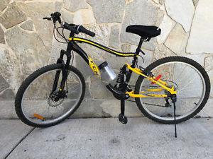 26' Full Suspension CCM Mountain Bike - used 6 times only!