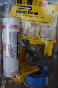 3m masking film kit tape holder with blade and plastic brand