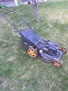7.25HP 190cc Gas Poulan Pro Lawnmower With Bag