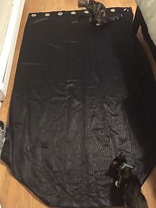 71/2 ft black out curtain