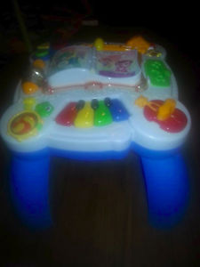 Activity Center. Needs a quick wipe and new batteries. $5