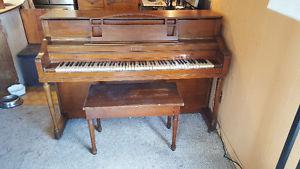 Aristocrat piano with bench