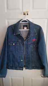 As new condition denim Planet Hollywood Paris jacket