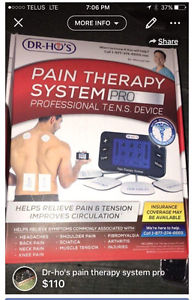 BNIB DR HO PAIN THERAPY SYSTEM PRO (reg $240)CALL OR TEXT