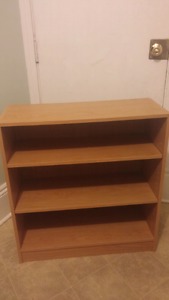 Basic 3-shelf bookcase