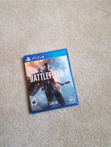 Battlefield 1 PS4 PlayStation 4 $60 OBO