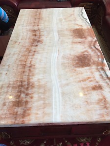 Beautiful huge Marble top coffee table.