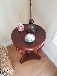 Bombay end table