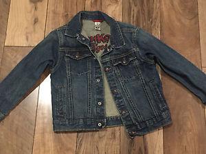 Boys Jean Jacket Size 7 Oshkosh