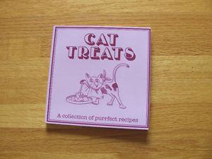 Brand New Cat Treats recipe book by Sophie Klein