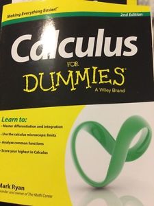 Calculus for dummies and workbook