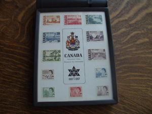Canadian Centennial Stamp Collection with Box