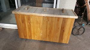 Cedar Recycling Container