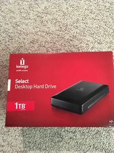Desktop Hardrive, 1TB, IOMEGA
