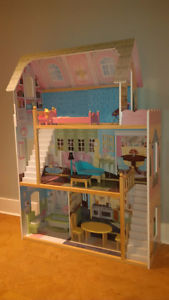 Doll House with furniture for Barbies