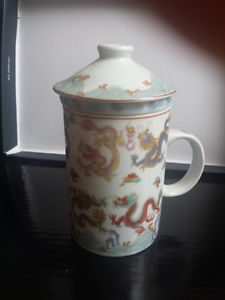 Dragon tea cup, did not use