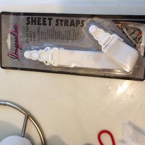 Elastic Straps Bed Sheet Grippers Clip $5.00