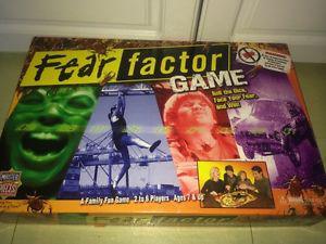 Fear factor board game new in box