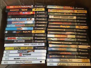 Gamecube and Wii games 10$ each!!