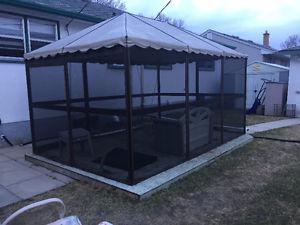 Gazebo- 9 x 12 - good condition