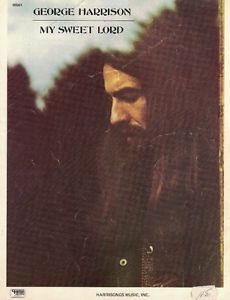 George Harrison My Sweet Lord Sheet Music 