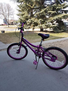Girls Bike purple