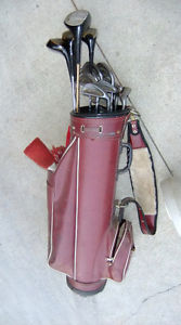 Golf Bag And 12 Golf Clubs