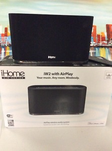 IHOME IW2 Wireless Audio System with Apple Airplay