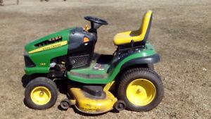 John Deere  hp tractor lawnmower