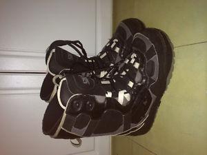 LTD snowboard boots size 12 mens. Decent condition
