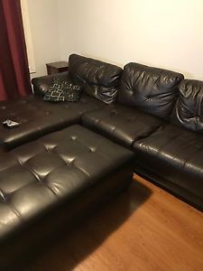 Large Sofa and Ottoman for Sale Must go Immediately