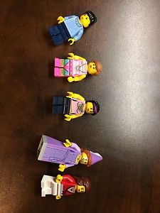 Lego girl minifigures minifig 5 pcs lot 2