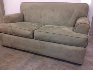 Light olive Green LOVE SEAT - DELIVERY