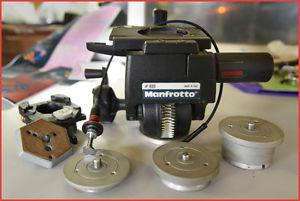 MANFROTTO #400 GEAR DRIVEN HEAD WITH LOTS OF EXTRAS