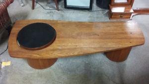 Mid-century sixties teak coffee table